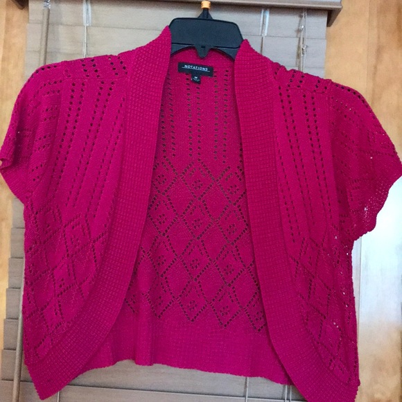 Notations Tops - 🟪🟪Notations Half Sweater🟪🟪